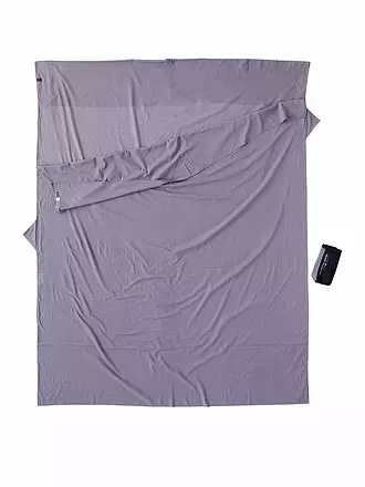 COCOON | Sacco a pelo da viaggio Travelsheet Doublesize XL 20x10,5cm 550g |